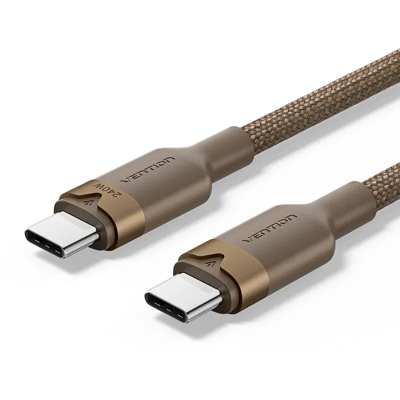 Кабель USB-C 2.0 Vention TRIBF 240W черный Photo 4