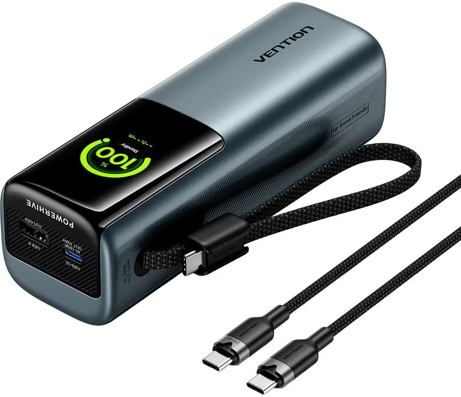 Portatīvais akumulators Vention 27000mAh 200W ar