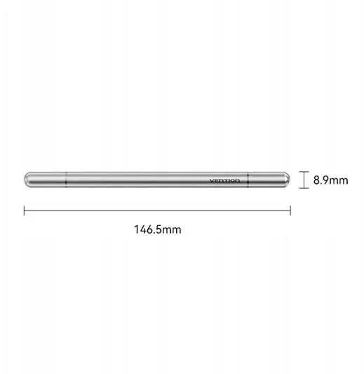 Стилус Vention KQMH0 — 2‑в‑1 алюминиевый Photo 2
