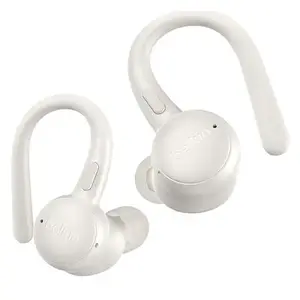 Austiņu komplekts Belkin SoundForm ActiveFit AUC016HQCR — vadu un bezvadu ar ausu āķi, USB‑C, Bluetooth, balts, darbības rādiuss 10 m
