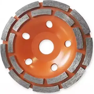 Алмазный круг для шлифования Dedra HP043 двойной сегмент, Ø 230 мм, посадка 22,2 мм