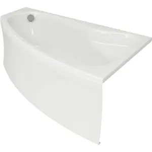 Bathtub CERSANIT Sicilia corner asymmetrical right 170 x 100 cm S301-098