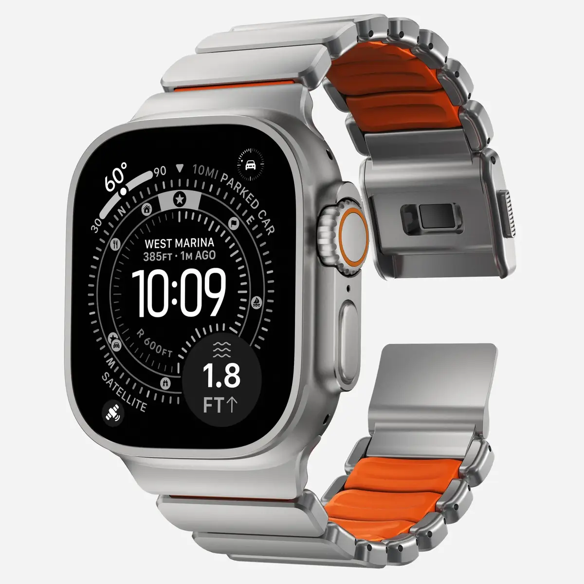 Nomad Goods Stratos Band Natural Titanium Photo 5