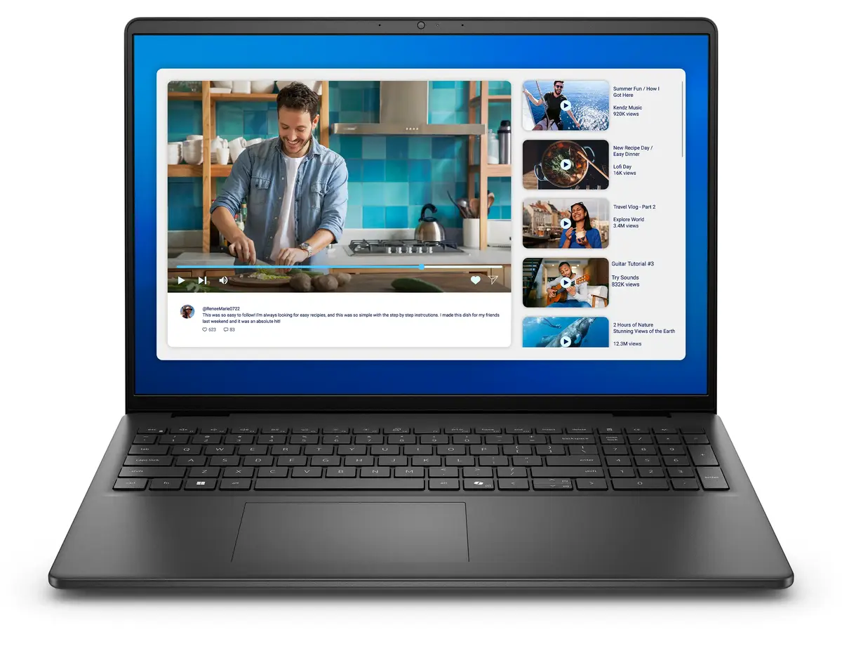 Dell DC16250 klēpjdators — Intel Core 7 150U, 16", 16GB/512GB Photo 2