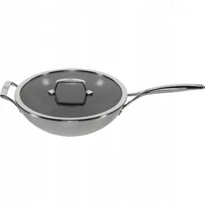 Wok pan ZWILLING Peak 30 cm, 18/10 stainless steel, induction-compatible