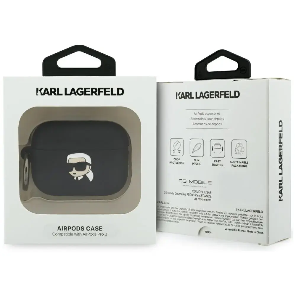Silikona 3D Karl vāciņš AirPods Pro 3 — Karl Lagerfeld Photo 3