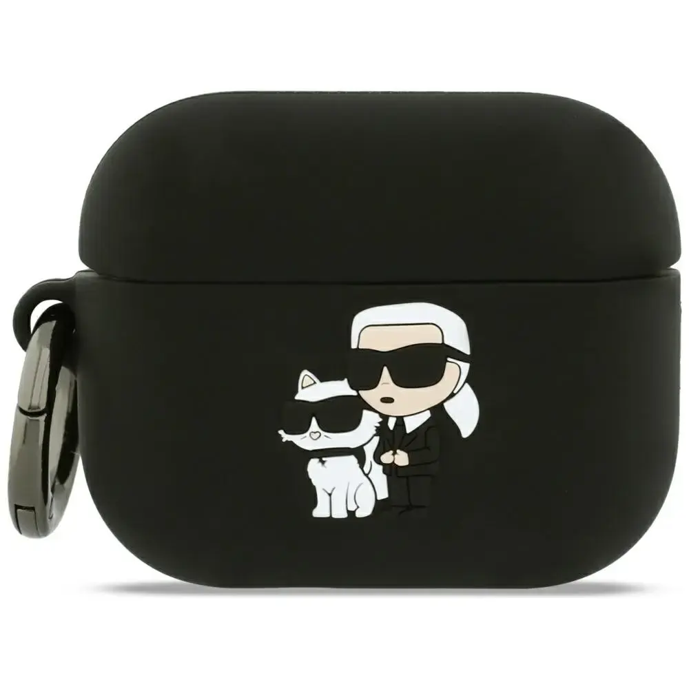 Silikona maciņš Karl Lagerfeld Karl & Choupette priekš AirPods Pro 3 Photo 3