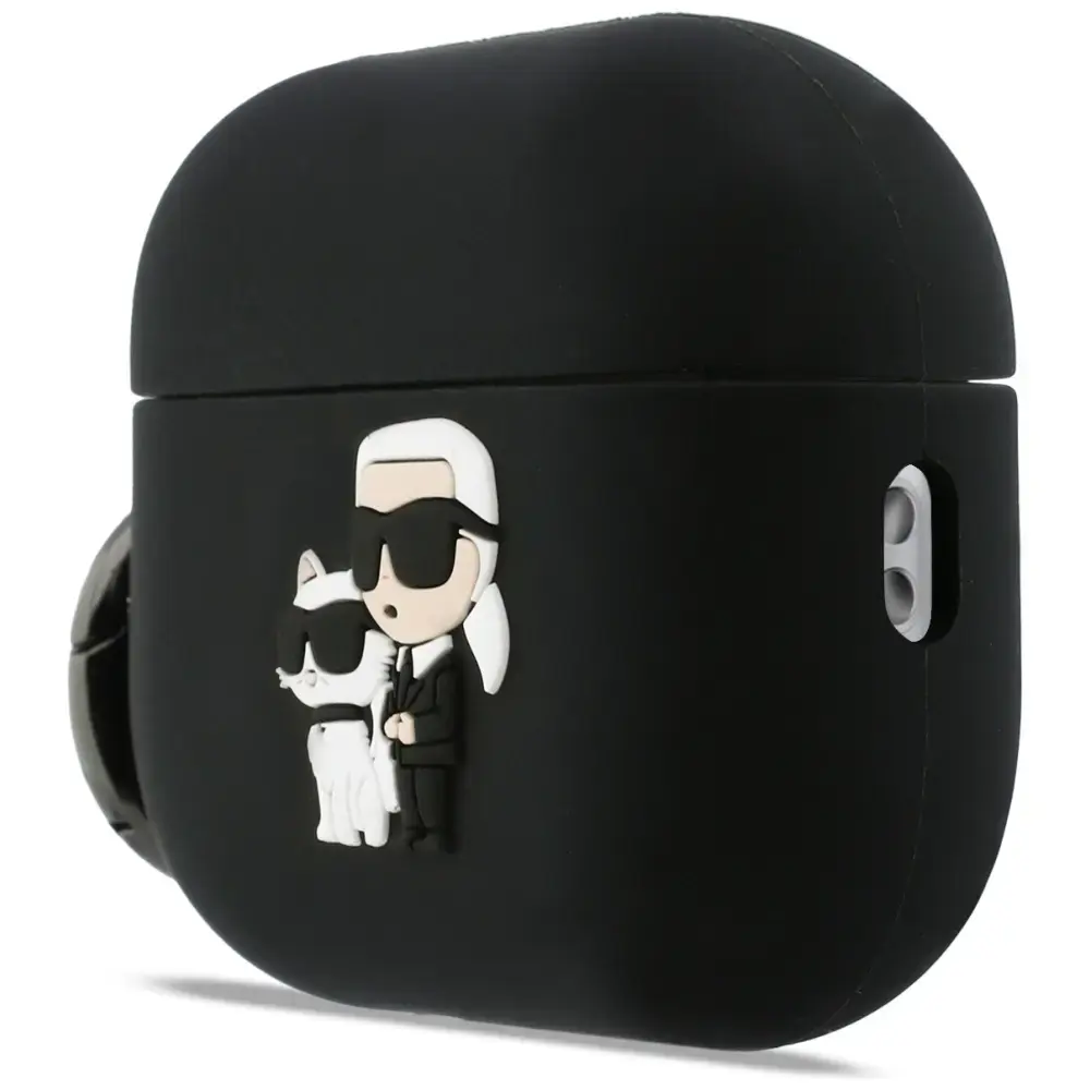 Silikona maciņš Karl Lagerfeld Karl & Choupette priekš AirPods Pro 3 Photo 4