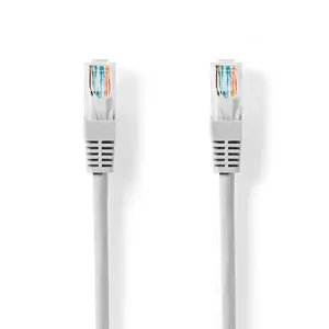 Сетевой кабель Nedis CCGT85100GY100 Cat5e U/UTP, RJ-45–RJ-45, 10 м, серый