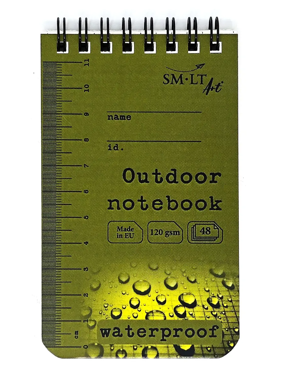 Piezīmju grāmatiņa SMLT 125x75 mm, 120