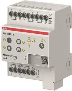 ABB binary input module BE/S4.20.3.2 — 4-channel manual contact status query (MPN 2CDG110276R0011)