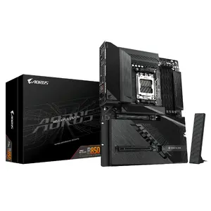 Материнская плата GIGABYTE B850 AORUS STEALTH — ATX, Socket AM5, AMD B850, DDR5 до 8200 МГц (OC), 14+2+2 VRM, 2xPCIe 5.0, 2xPCIe 4.0 M.2, Wi‑Fi 7, 5GbE