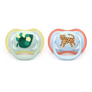 Knupis Philips AVENT SCF087/02 ultra air — klasiskā zīdaiņu knupīte, ortodontiska silikona knupīte