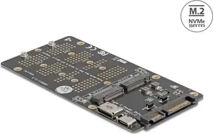 DELOCK M.2 Key M NVMe SSD to OCuLink SFF-8612 converter adapter (model 64294)