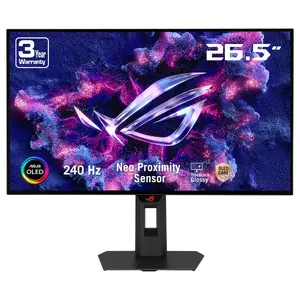 Datora monitors ASUS ROG Strix OLED XG27AQDMGR 26.5 collas Quad HD 2560 x 1440 pikseļi OLED Spīdīgs 0.03 ms Melns