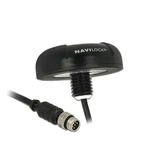 GPS receiver module DELOCK Navilock NL-8338P, M8 interface, u‑blox 8 chipset, sensitivity -167 dBmW, 62×21 mm