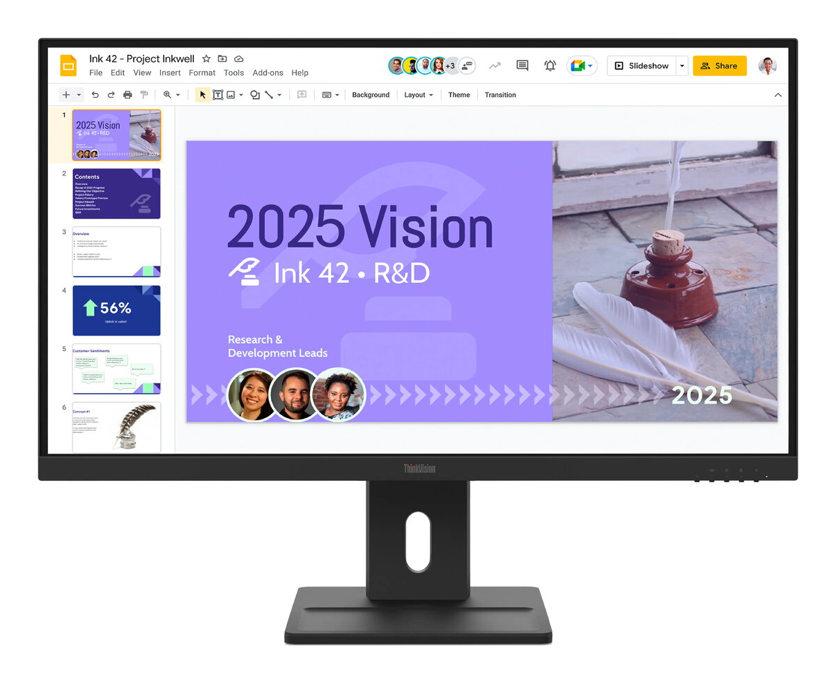 Lenovo ThinkVision E27Q-40 Monitors 27" Quad