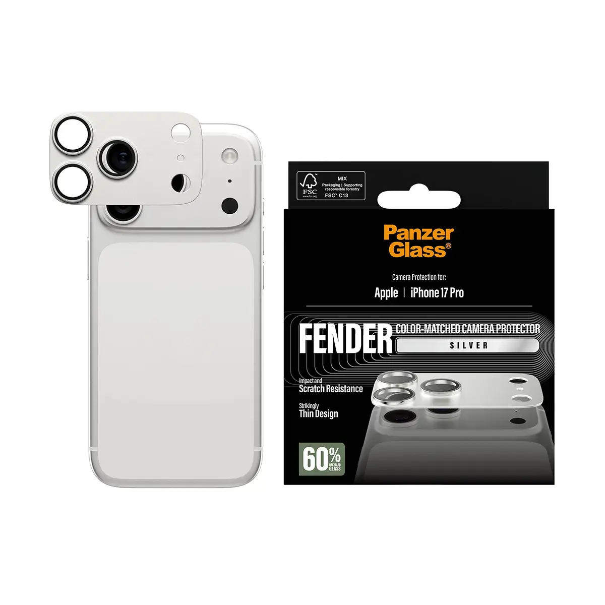 PanzerGlass Fender kameras aizsargs iPhone 17 Pro Photo 2
