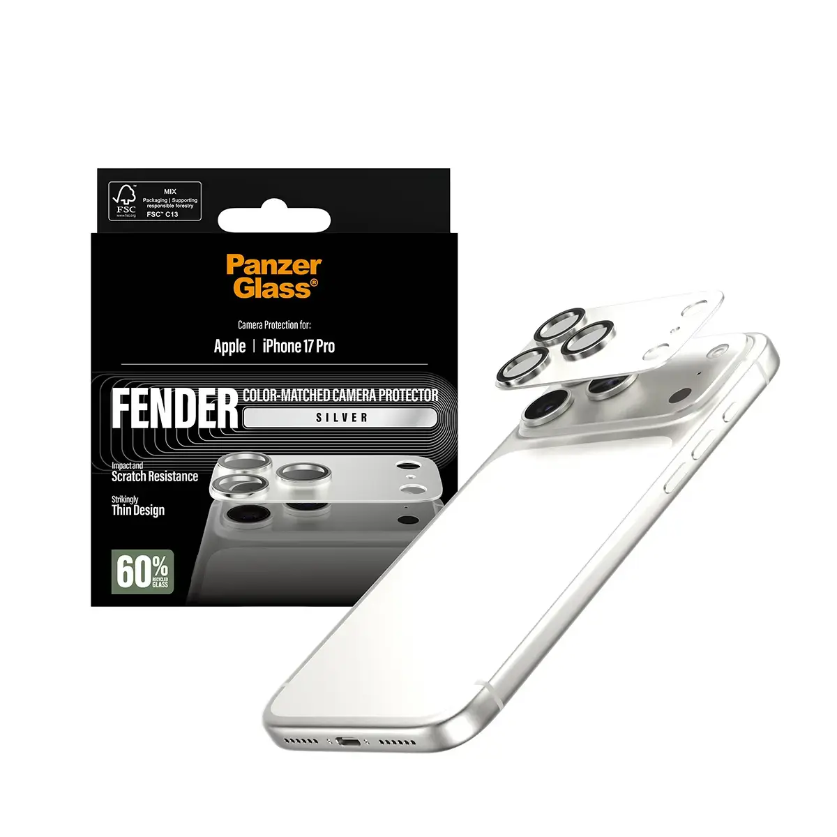 PanzerGlass Fender kameras aizsargs iPhone 17 Pro Photo 5