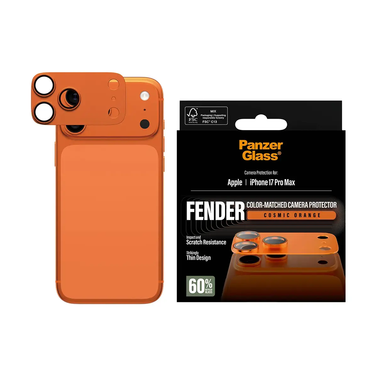 PanzerGlass Fender kamera aizsargs priekš iPhone 17 Pro Max Photo 2