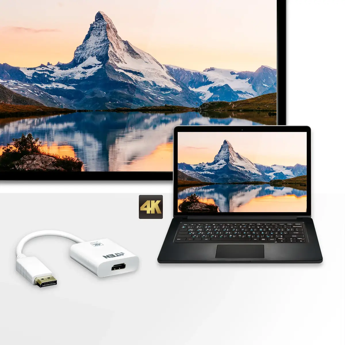ATEN VC986 DisplayPort to HDMI adapter Photo 2
