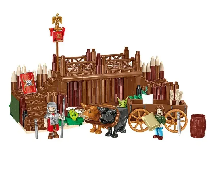 Cobi Imperium Romanum — Roman Camp Gate, 591 pcs Photo 9