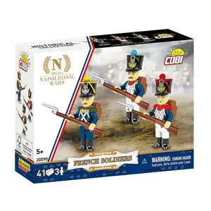 Cobi construction set French Soldiers 41 pieces – military minifigures and bricks