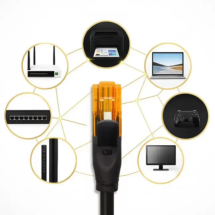 QOLTEC CAT6 Ethernet patch cable 20 m Photo 3