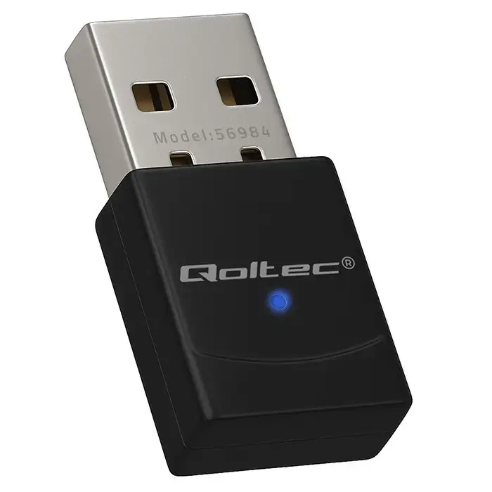 QOLTEC Wireless WiFi Adapter Standard AX BT 5.4 network card Photo 2