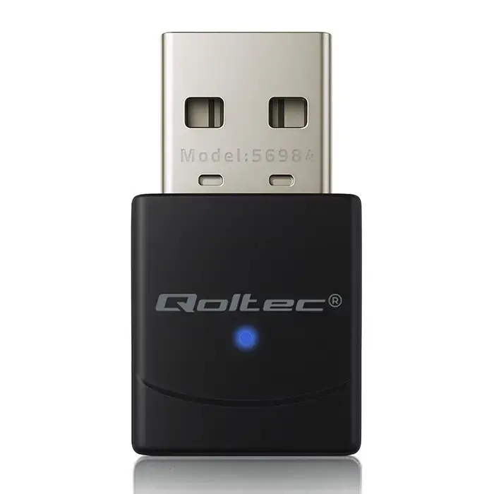 QOLTEC Wireless WiFi Adapter Standard AX BT 5.4 network card Photo 3