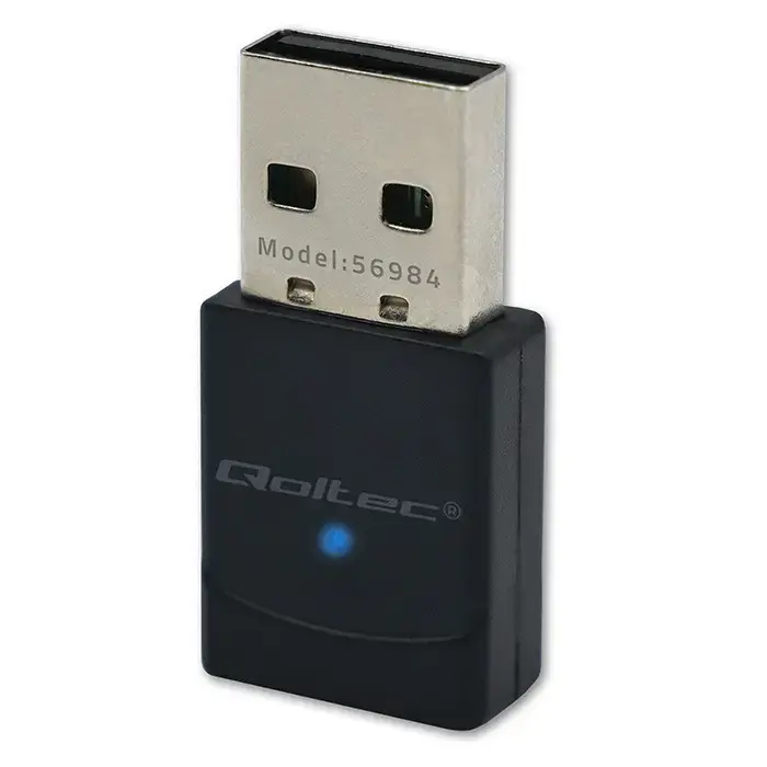 QOLTEC Wireless WiFi Adapter Standard AX BT 5.4 network card Photo 5