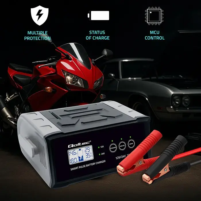 QOLTEC 52514 lādētājs 12V/24V 25A Photo 3