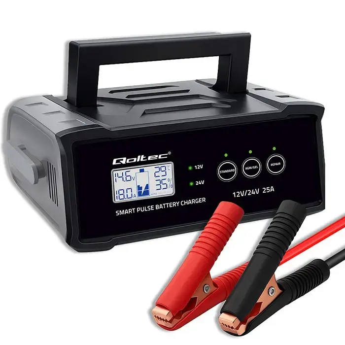 QOLTEC 52514 lādētājs 12V/24V 25A Photo 8