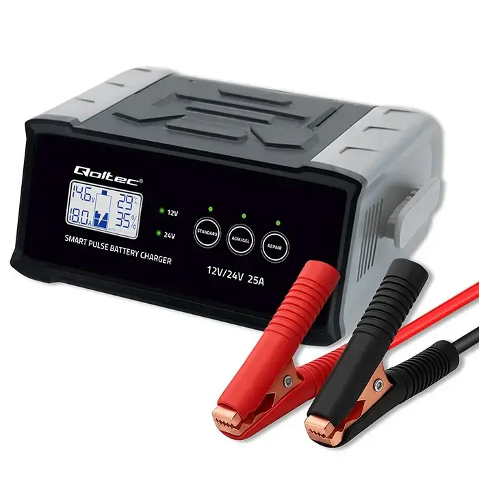 QOLTEC 52514 lādētājs 12V/24V 25A Photo 10