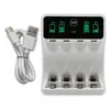 Battery charger QOLTEC 50848 for NiMH AAA/AA Photo 2