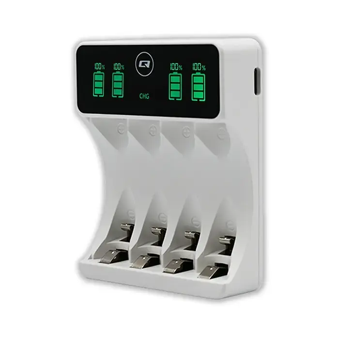 Battery charger QOLTEC 50848 for NiMH AAA/AA Photo 3
