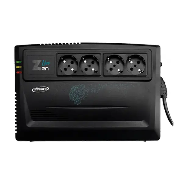 Infosec Zen Live 800 UPS 0,8 кВА (480 Вт) Photo 2