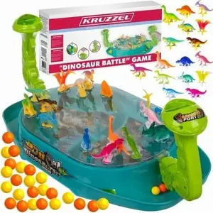 Arcade game Kruzzel "Dinosaur Battle" model 24656 — tabletop electronic game