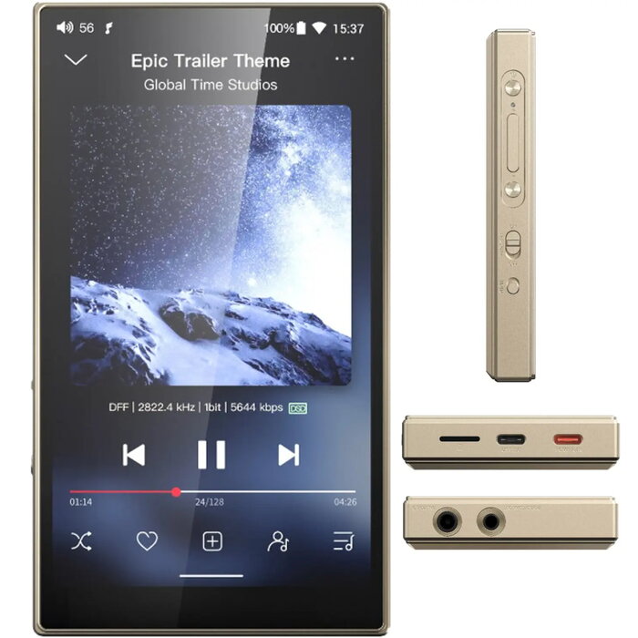 美品】FiiO M21 Titanium Gold 美品】FIIO M21 Titanium Gold FIO-M21