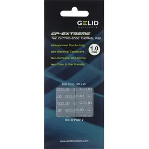 Thermal pad Gelid Extreme TP-VP05-B 120×20×1.0 mm, 2 pcs