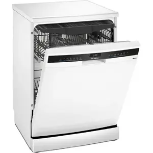 Freestanding dishwasher Siemens iQ300 SN23HW02ME — 14 place settings, 60 cm, White, 42 dB