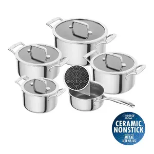 Cookware set ZWILLING Peak 5-piece, 18/10 stainless steel