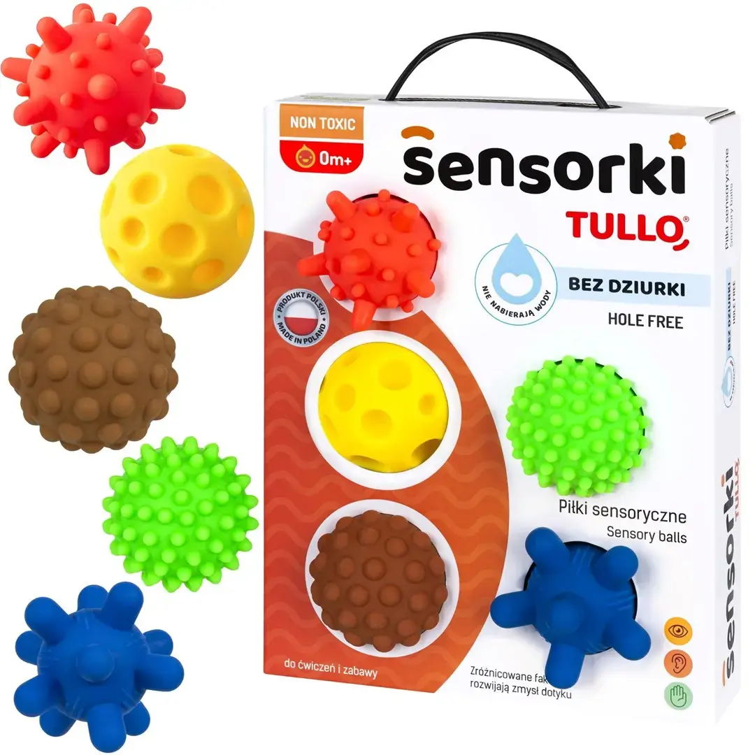 Набор сенсорных мячей Tullo 5 шт Photo 2