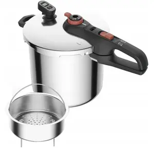 Pressure cooker Tefal Secure 8 L – stovetop pressure pot, 8‑liter capacity, safety lid