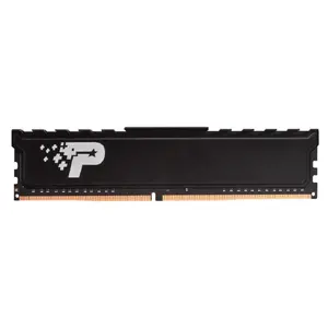 Оперативная память для ПК PATRIOT Premium Black DDR4 16GB 3200MHz CL22 1.2V 288-pin DIMM с радиатором