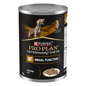 Влажный корм для собак PURINA Pro Plan Veterinary Diets NF Renal Function терапевтический, свинина, 400 г банка
