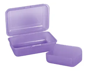 Lunch box cool pack Purple, transparent, model 550-08684