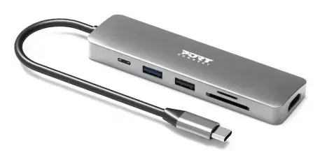 Интерфейсный хаб Port Designs 900162 USB Type-C Photo 3