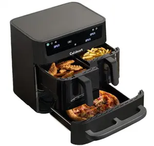 Cuisinart AFT13XBLE dubultā karstā gaisa fritieris 13.6 L, melns