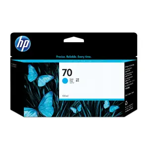 Ink cartridge HP Enterprise 70 (C9452A), 130 ml, Cyan, for DesignJet Z2100/Z5200